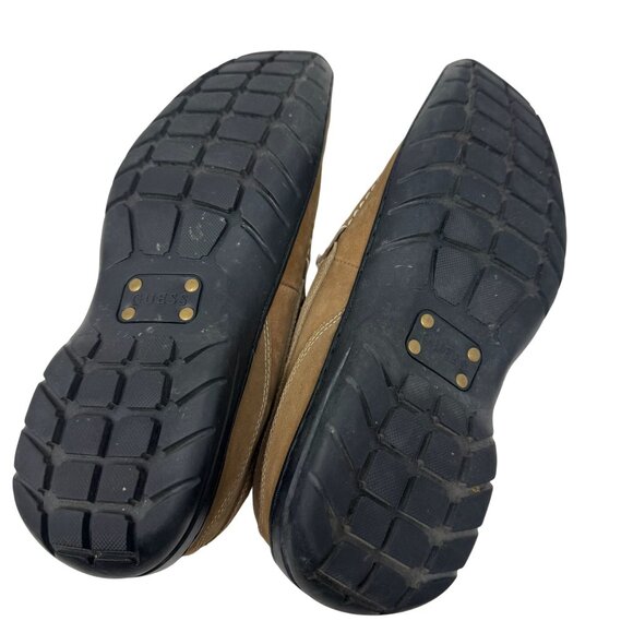 Mens Guess Brown Suede Driving Loafers 2 Head Dragon Bird Slip-On Cedric Size 10 main image 7